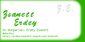 zsanett erdey business card